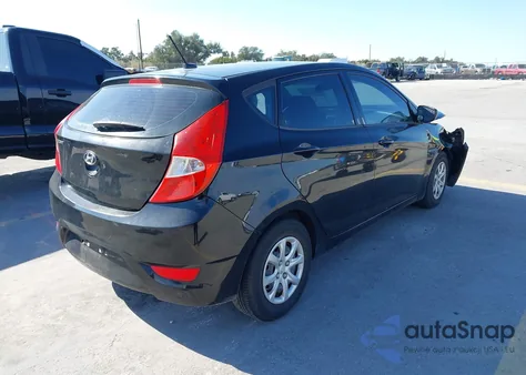 2012 Hyundai Accent Gs z USA, uszkodzony, nr VIN KMHCT5AEXCU027789